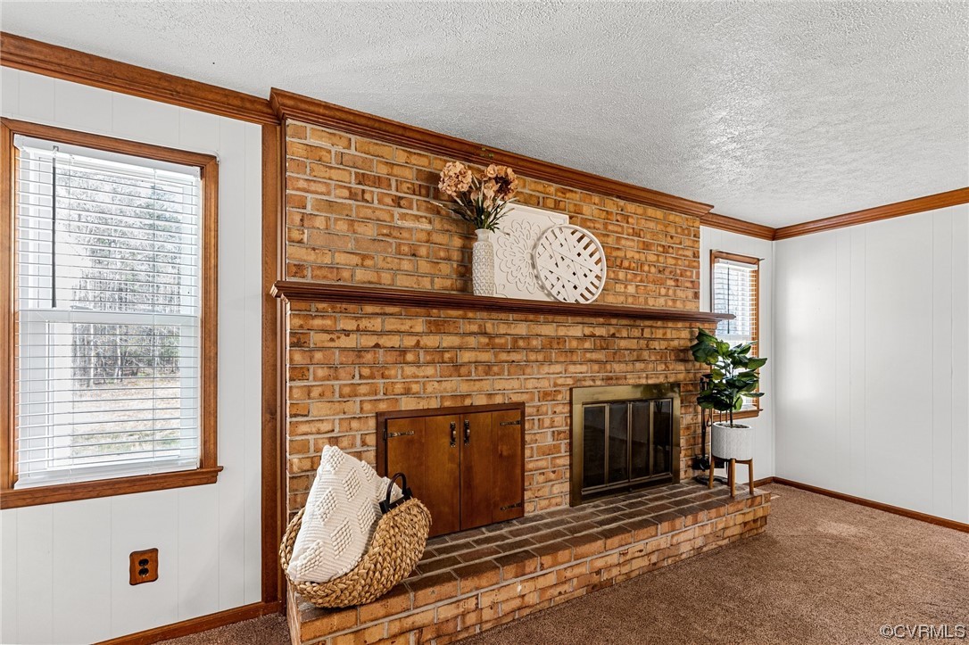 17543 Le Master Road Petersburg, VA 23803 - Photo 9 of 49 a living room with furniture and a fireplace