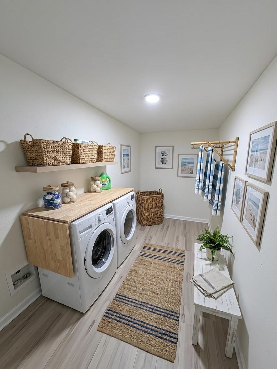 1112 3rd Street La Marque, TX 77568 - Photo 6 of 21 a utility room with washer and dryer