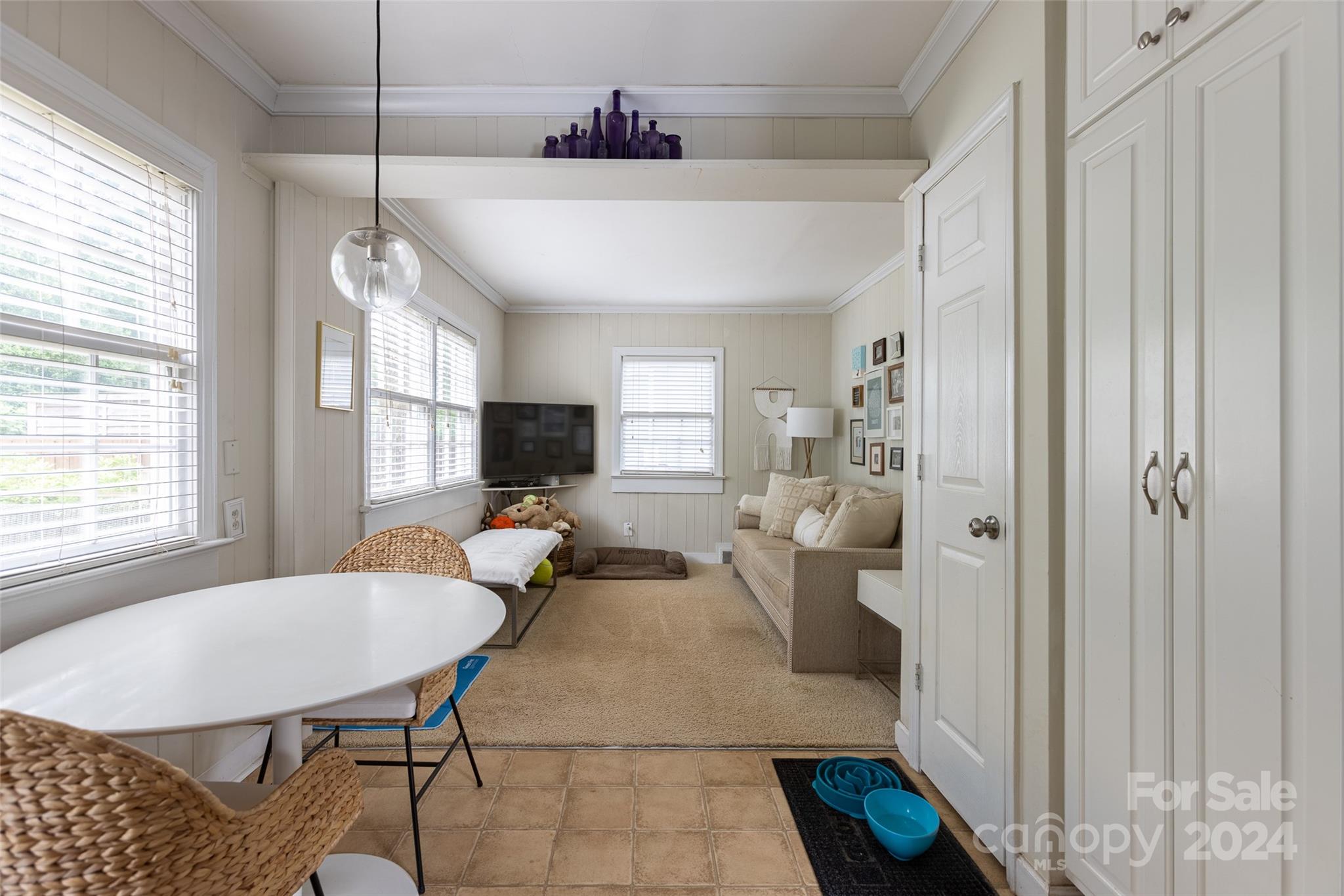 1624 Club Road Charlotte, NC 28205 - Photo 13 of 23 a living room with furniture and a window
