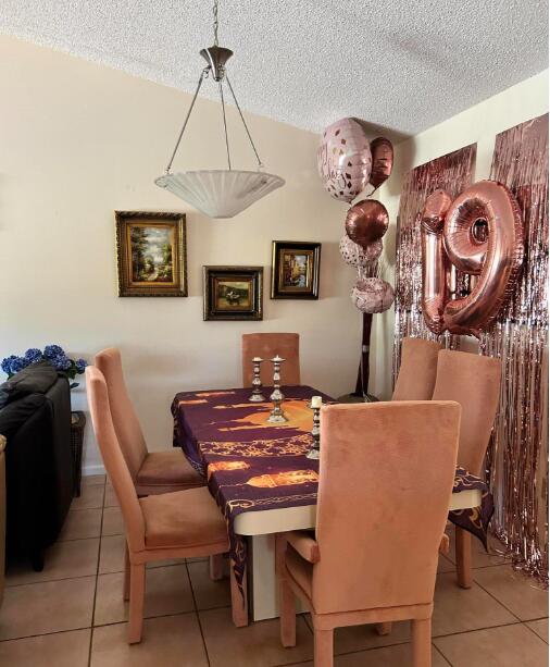 20020 Rima Circle Boca Raton, FL 33434 - Photo 22 of 26 a view of a dining room with furniture and chandelier