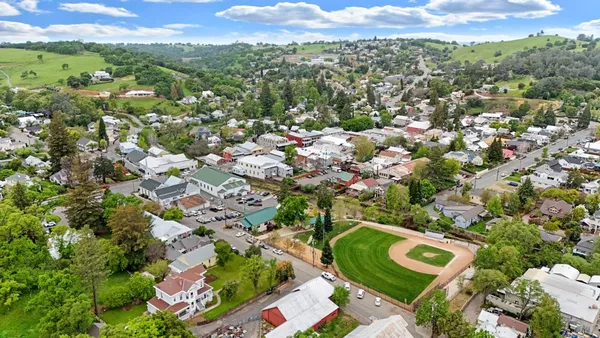 aerial view of a city