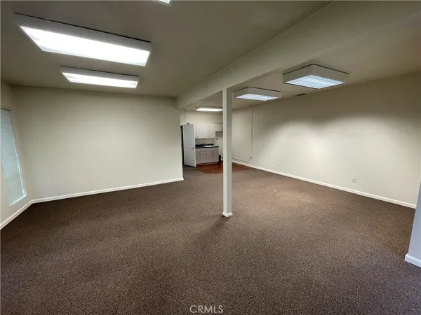 a view of empty room