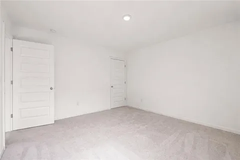 an empty room with a empty space