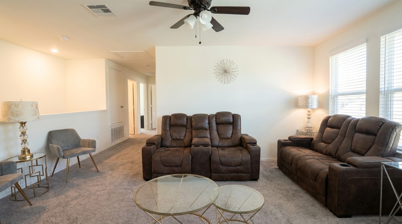 308 Los Cobos Lane Georgetown, TX 78626 - Photo 24 of 31 a living room with furniture