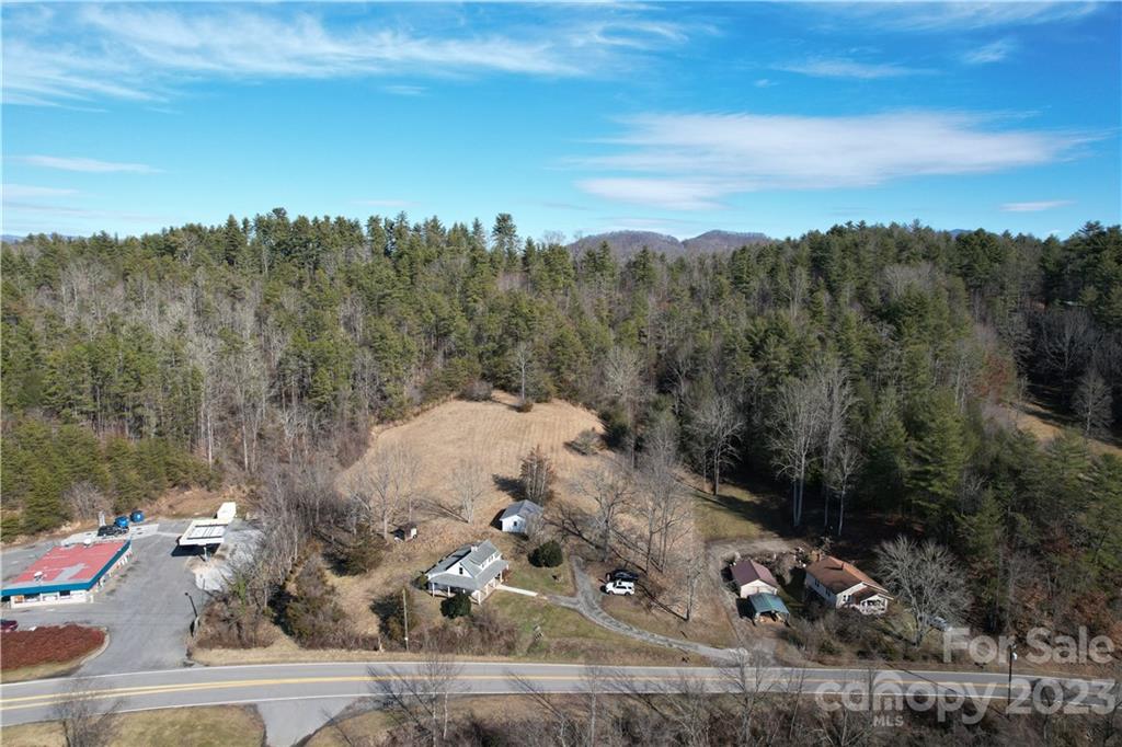 36 Stockton Road Weaverville, NC 28787 - Photo 19 of 31 a view of a city with lush green forest