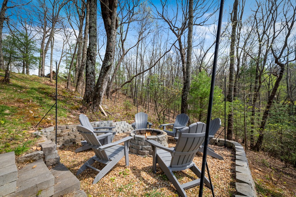 890 Brittney Drive Blue Ridge, GA 30513 - Photo 5 of 37 a view of a chairs and table in the patio