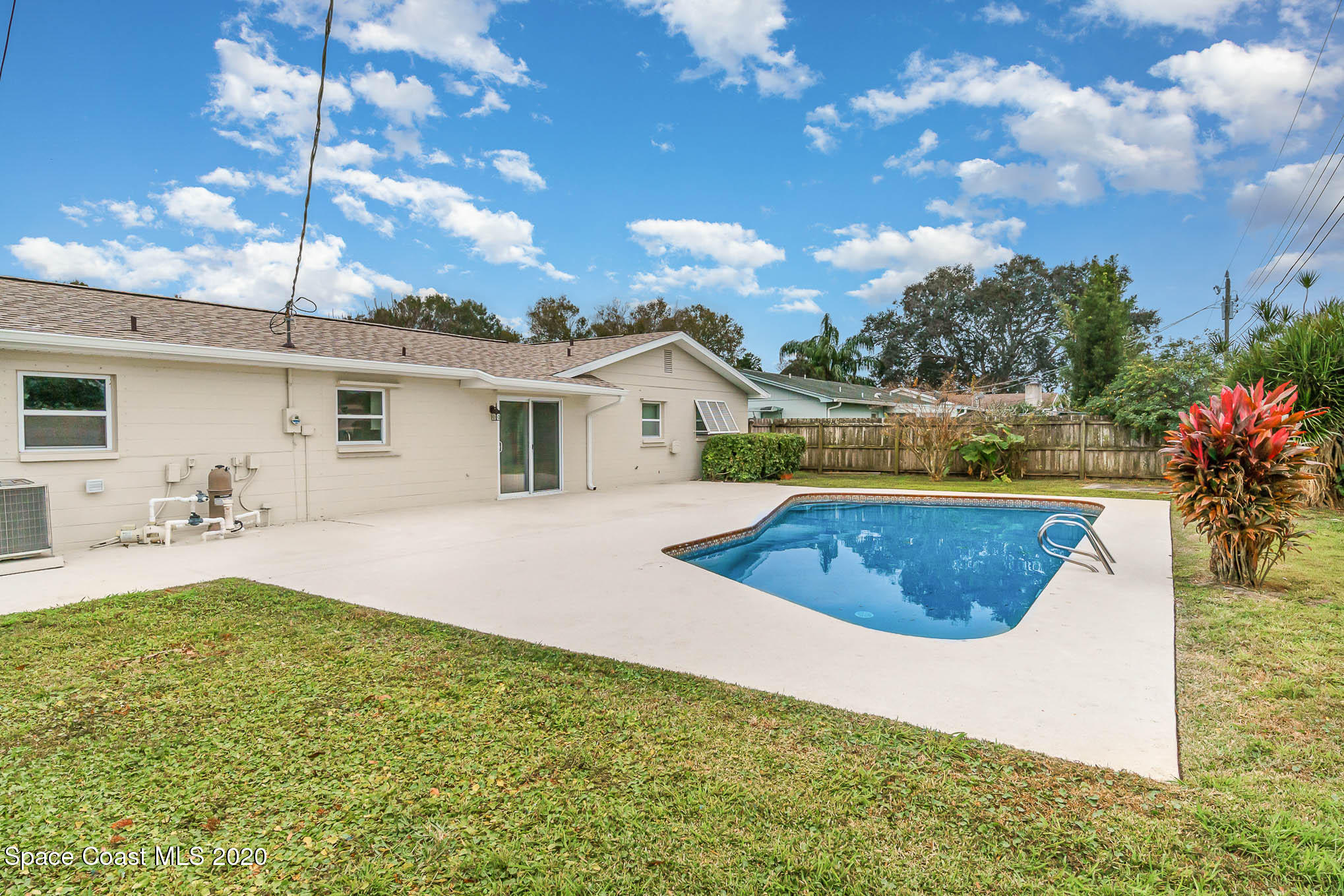 245 Monaco Road West Melbourne, FL 32904 - Photo 21 of 24 Pool/Back yard