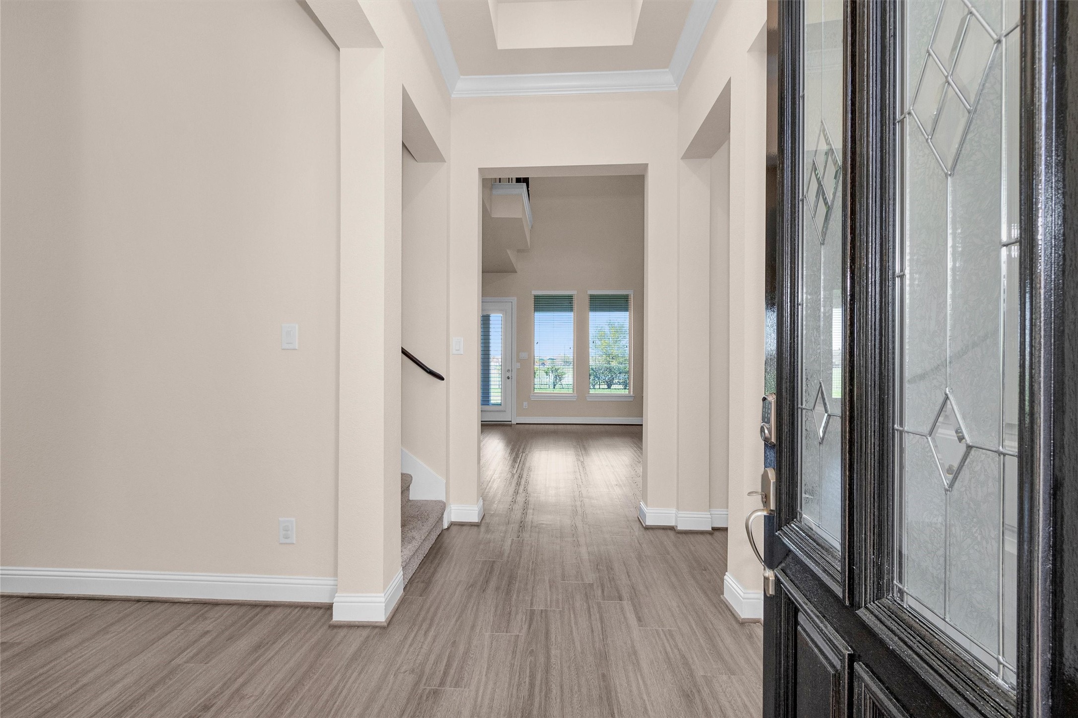 20707 Stillhaven Road Spring, TX 77379 - Photo 5 of 50 a view of hallway with wooden floor