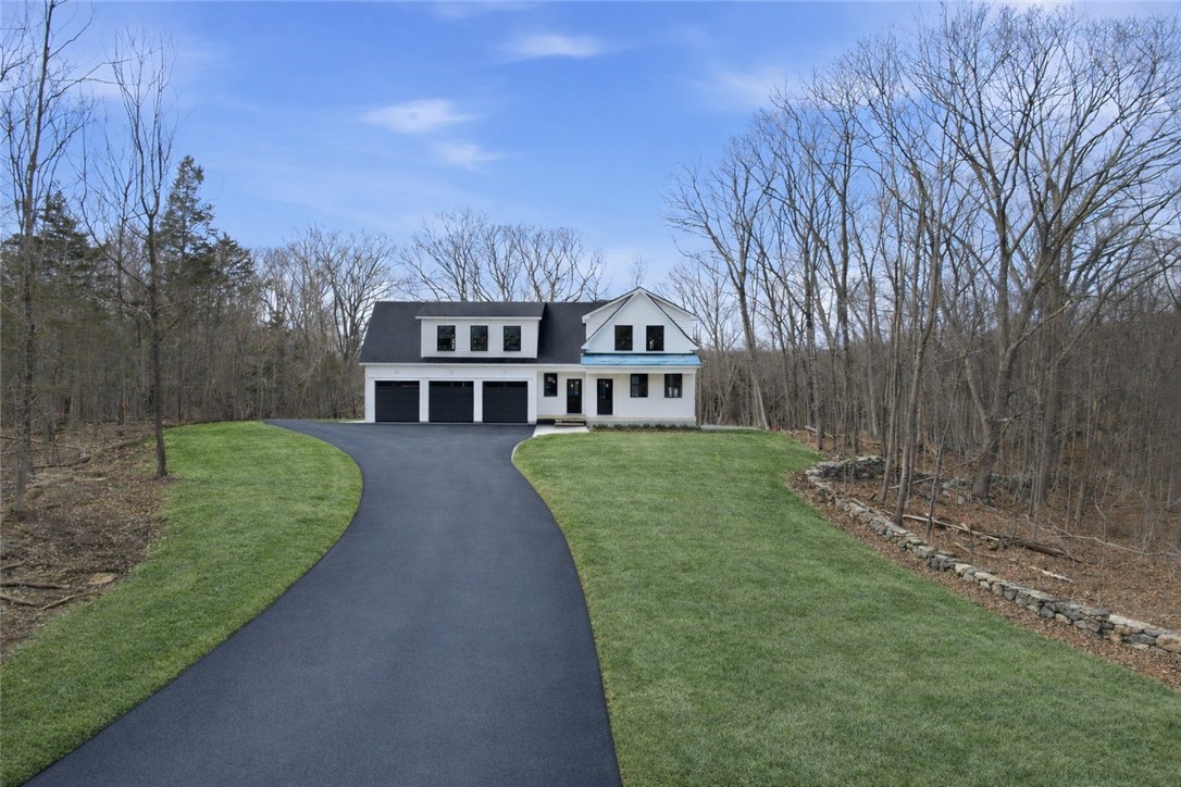 ai generated grass and driveway