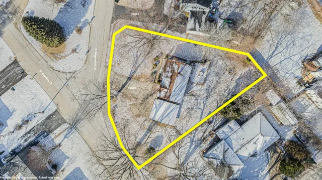 a view of a swimming pool with a lake view