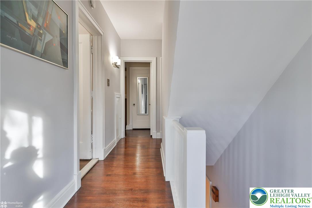 1808 Sycamore Street Bethlehem, PA 18017 - Photo 23 of 55 a view of hallway with wooden floor