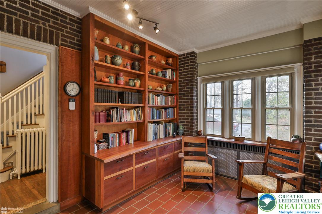 1808 Sycamore Street Bethlehem, PA 18017 - Photo 6 of 55 a reading room with furniture and a book shelf