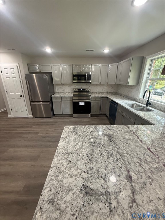 3430 The Loop Road Henrico, VA 23231 - Photo 9 of 27 Kitchen featuring ample cabinetry, stainless steel