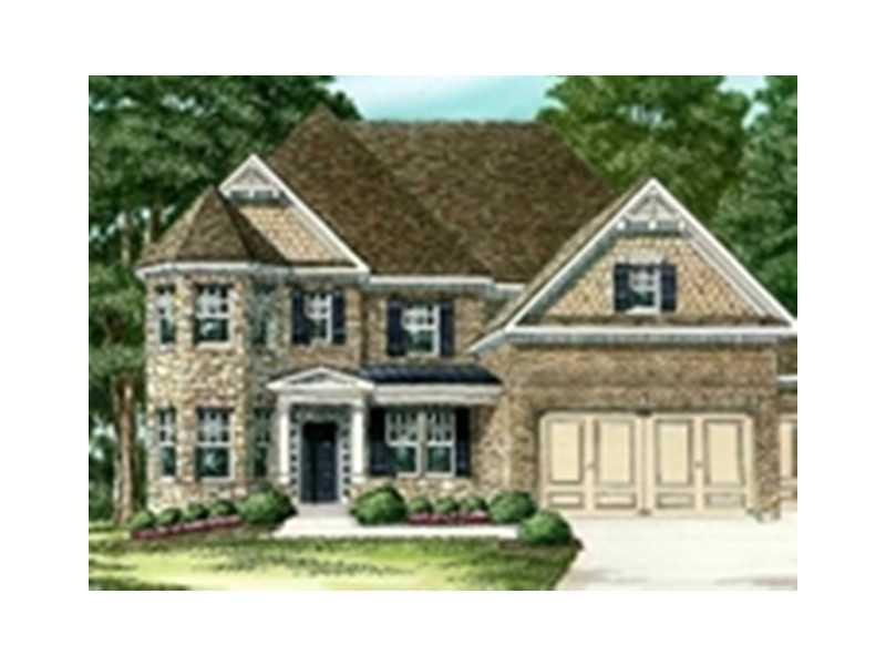 4460 Kirkwell Road Cumming, GA 30041 - Photo 1 of 1 Exterior Front. Pictures are of our model Azalea -- inventory home is under construction