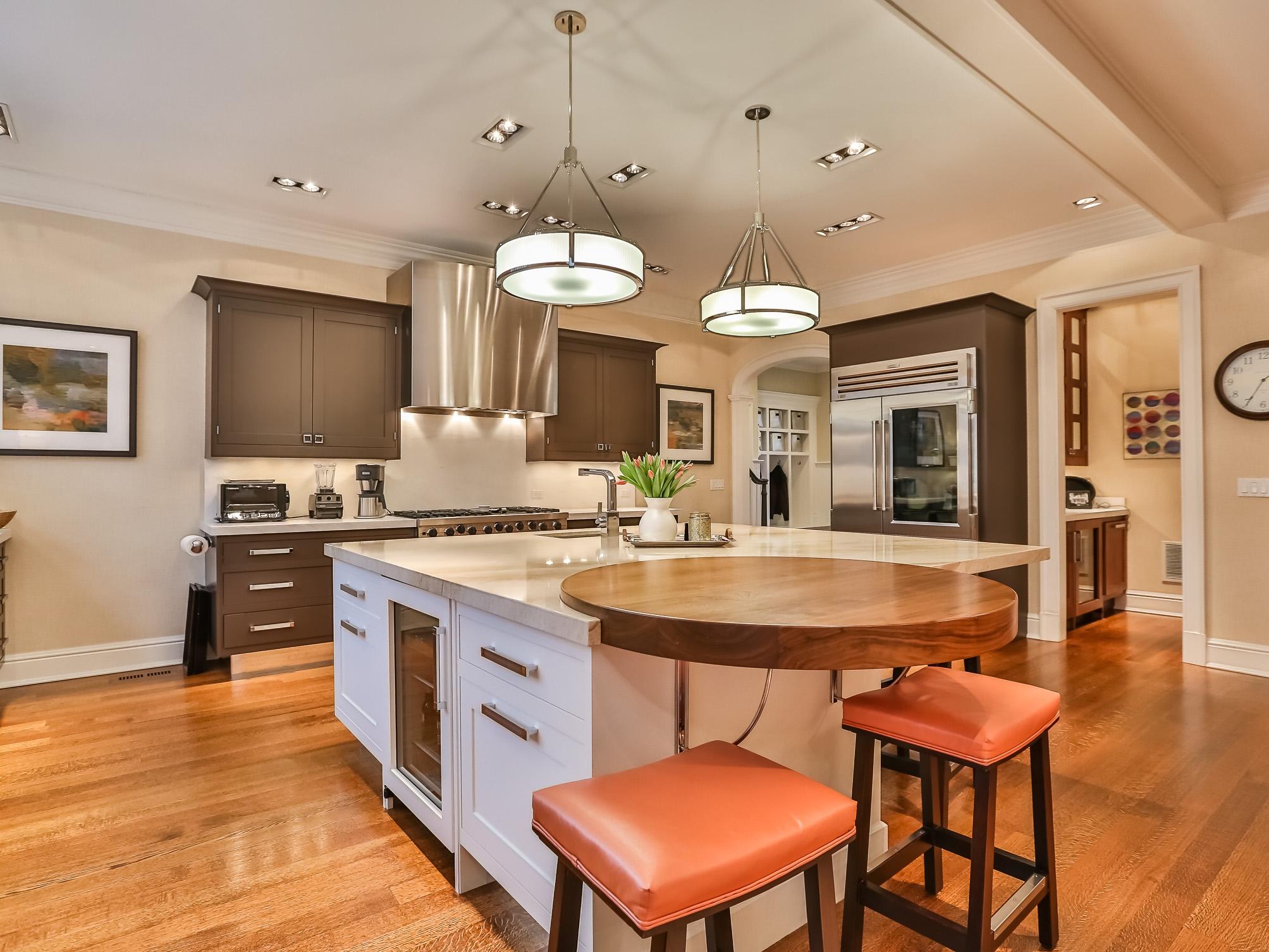 107 Dunning Road New Canaan, CT 06840 - Photo 6 of 31 a kitchen with a counter space a sink appliances and cabinets