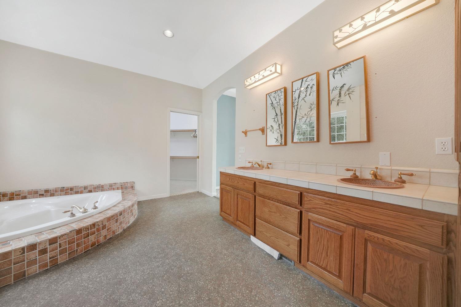 13901 Chestnut Lane Sutter Creek, CA 95685 - Photo 23 of 46 Primary bathroom looking toward walk-in closet