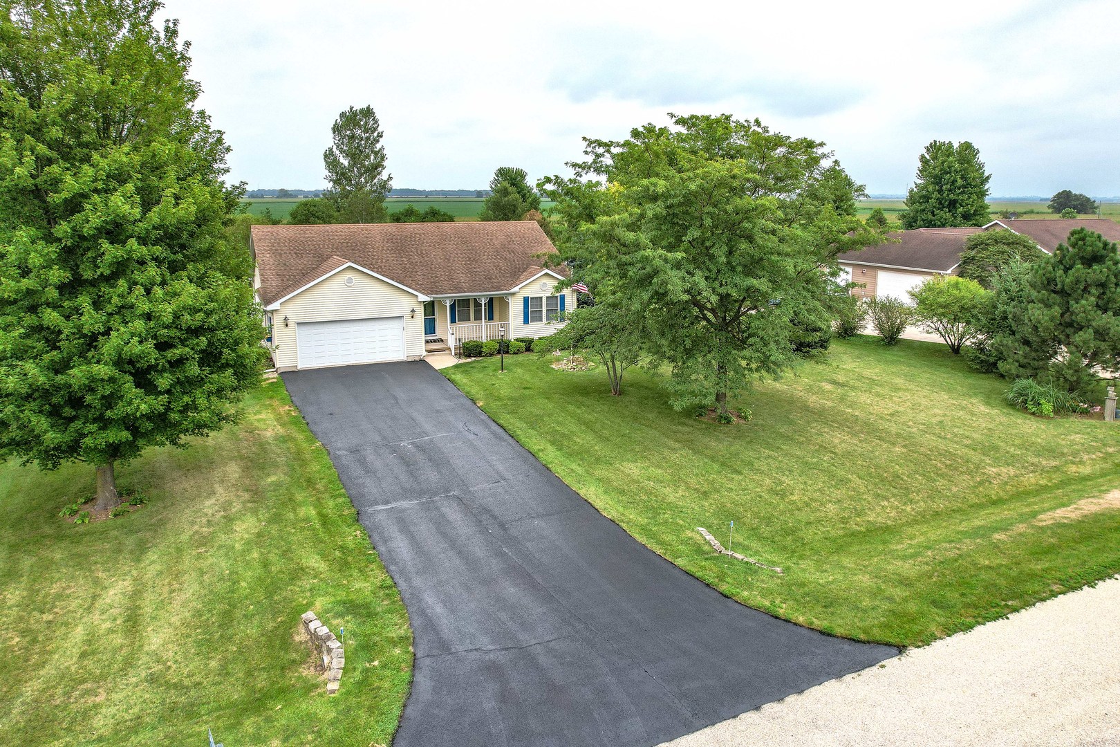 3970 East 2259th Road Serena, IL 60549 - Photo 33 of 39 a view of a house with a backyard