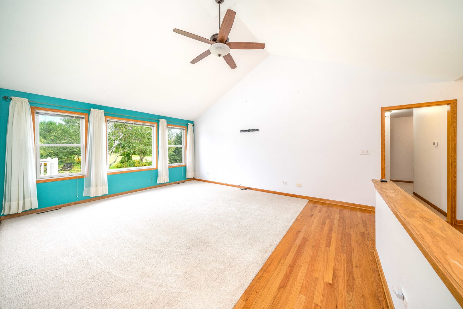 3970 East 2259th Road Serena, IL 60549 - Photo 8 of 39 a view of a room with wooden floor and a window