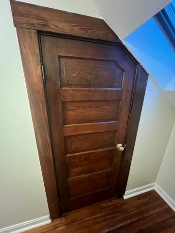 a view of wooden floor