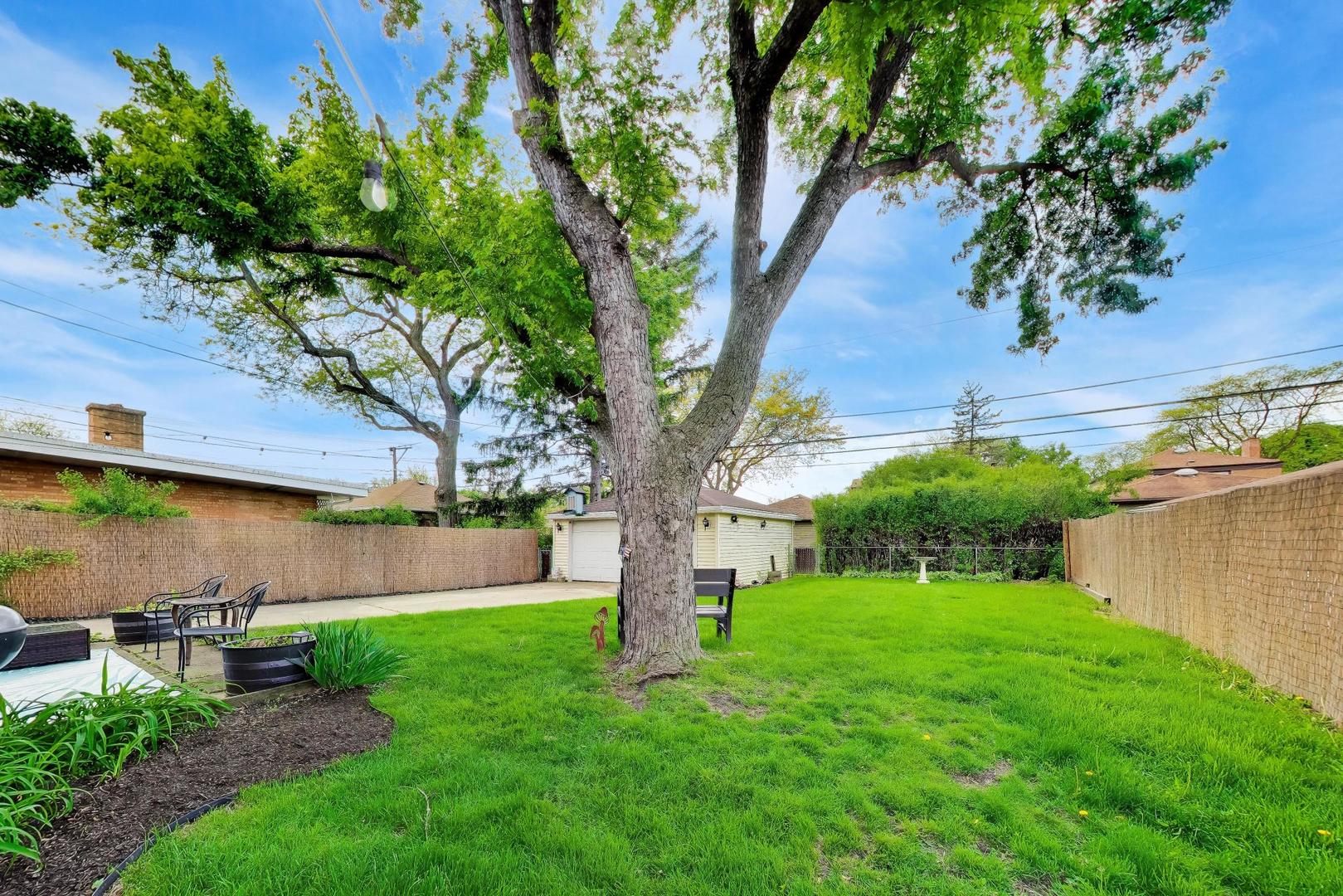 2536 5th Avenue North Riverside, IL 60546 - Photo 24 of 24 a view of a backyard with a garden