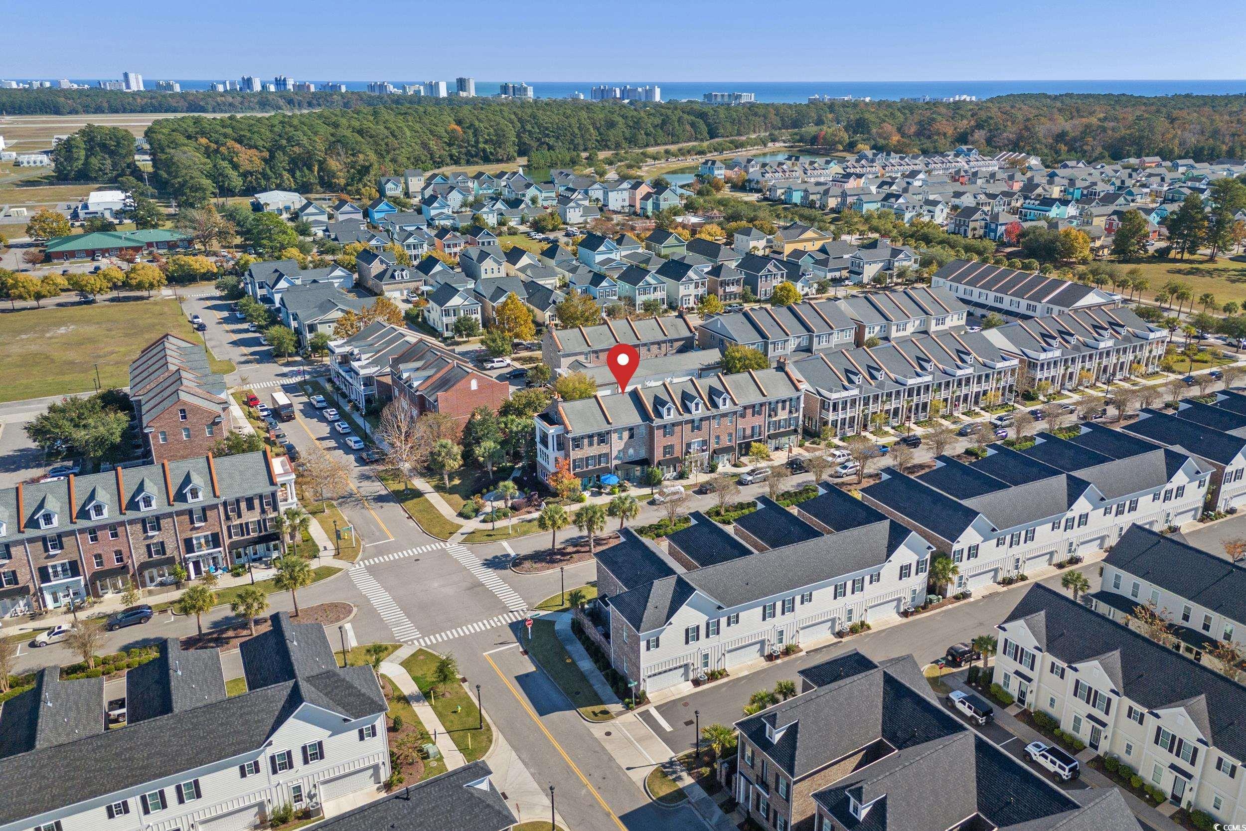 2798 Howard Avenue, Unit B Myrtle Beach, SC 29577 - Photo 31 of 40 Aerial view of property and surrounding area featuring nearby suburban area
