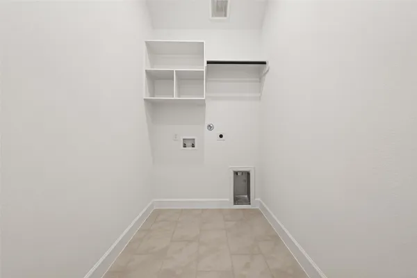 a view of empty room