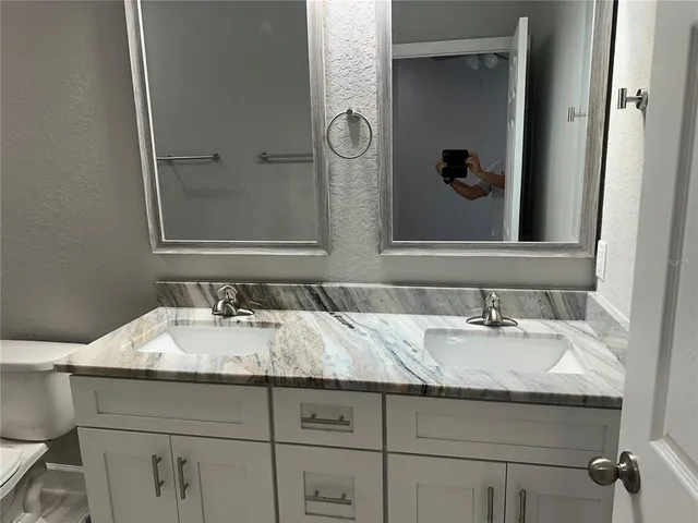 a view of a room with an empty space