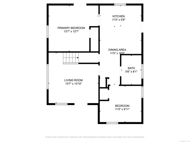 a picture of a bench in front of a door