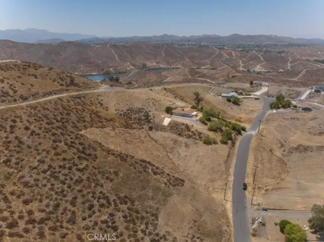 a view of city and mountain