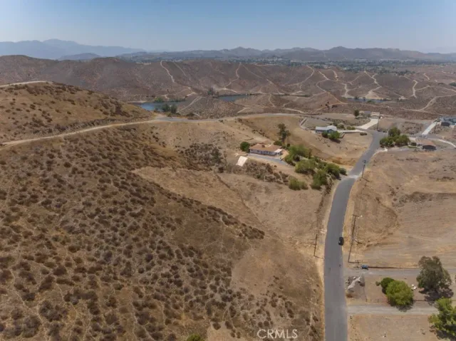 a view of city and mountain