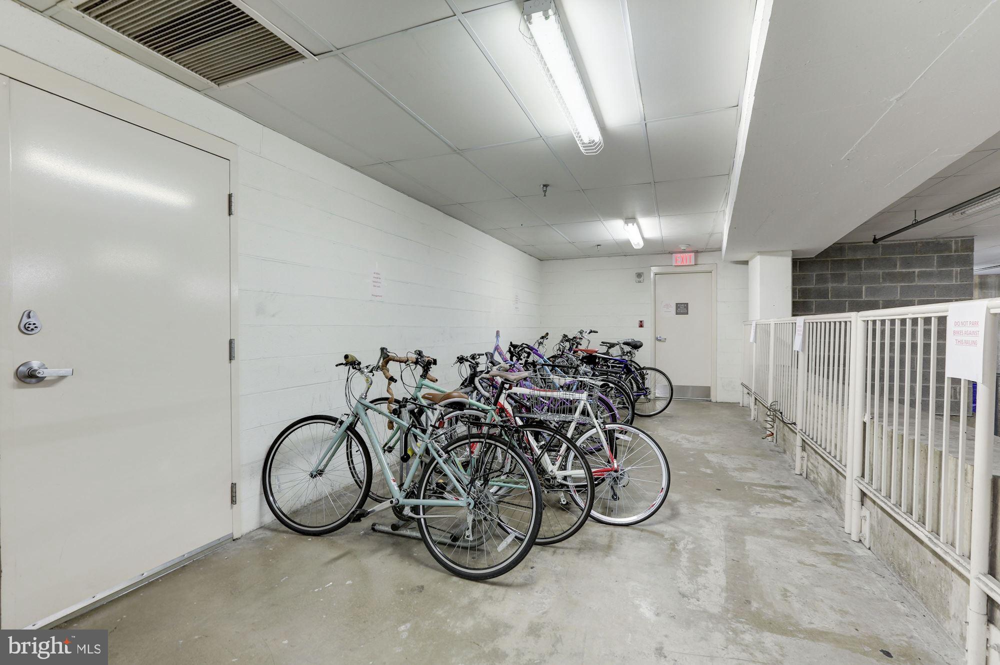 1111 11th Street Northwest, Unit 108 Washington, DC 20001 - Photo 23 of 29 Bike storage