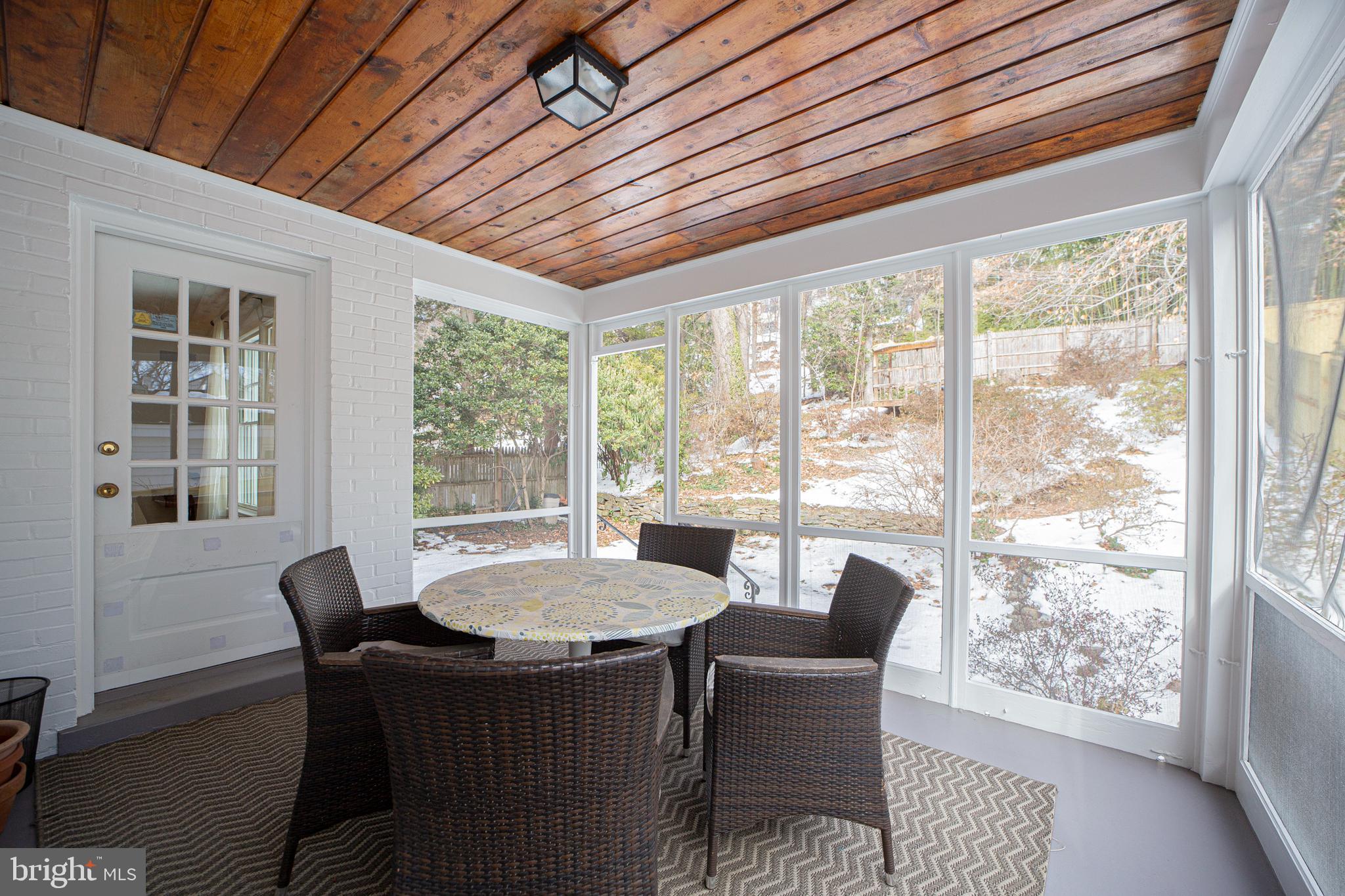 3017 Cleveland Avenue Northwest Washington, DC 20008 - Photo 13 of 36 Screened porch