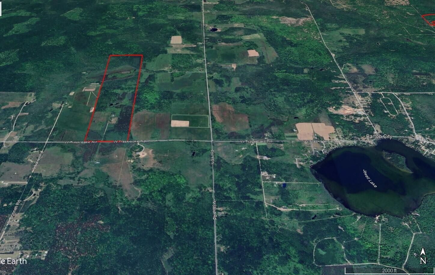 2838 West Trask Lake Road Barton City, MI 48705 - Photo 72 of 72 Map 2