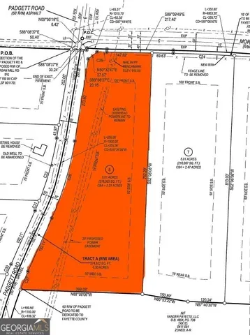 $230,000 | 0 Padgett Road, Unit LOT 8, Senoia, GA 30276