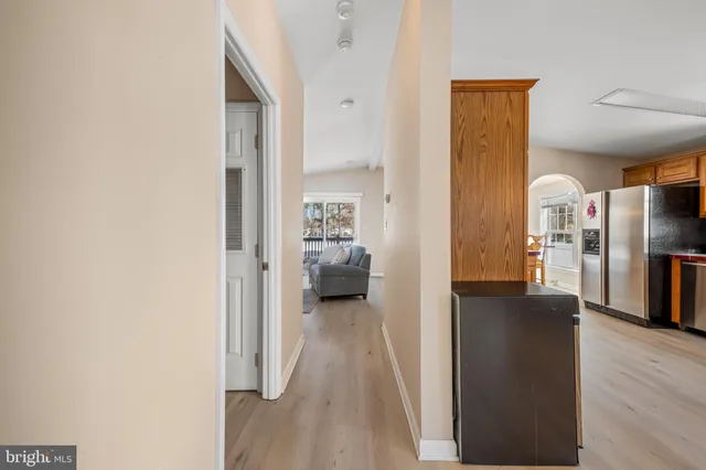 a view of a living room