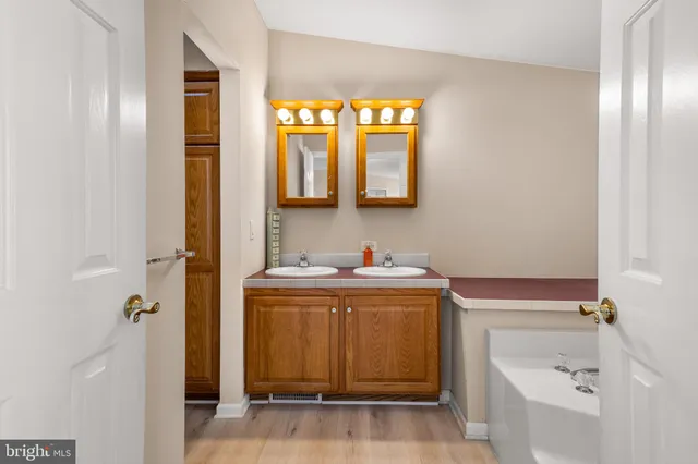 a bathroom with a sink and a bathtub
