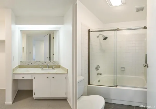 a outdoor view with a sitting space