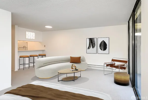 a very nice looking area with cabinets and a window