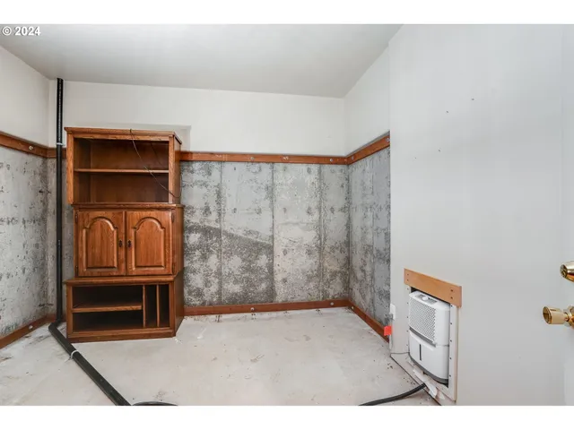 a view of front door