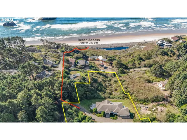 a view of city and ocean