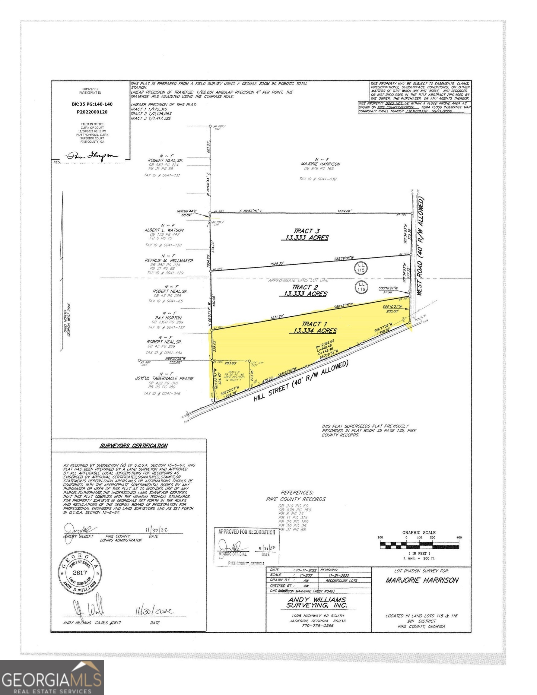 0 West Road, Unit TRACT 1 Concord, GA 30206 - Photo 1 of 1