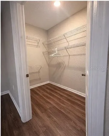 a view of wooden floor