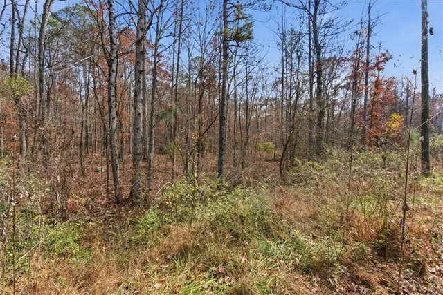 a view of an outdoor space with a lake view