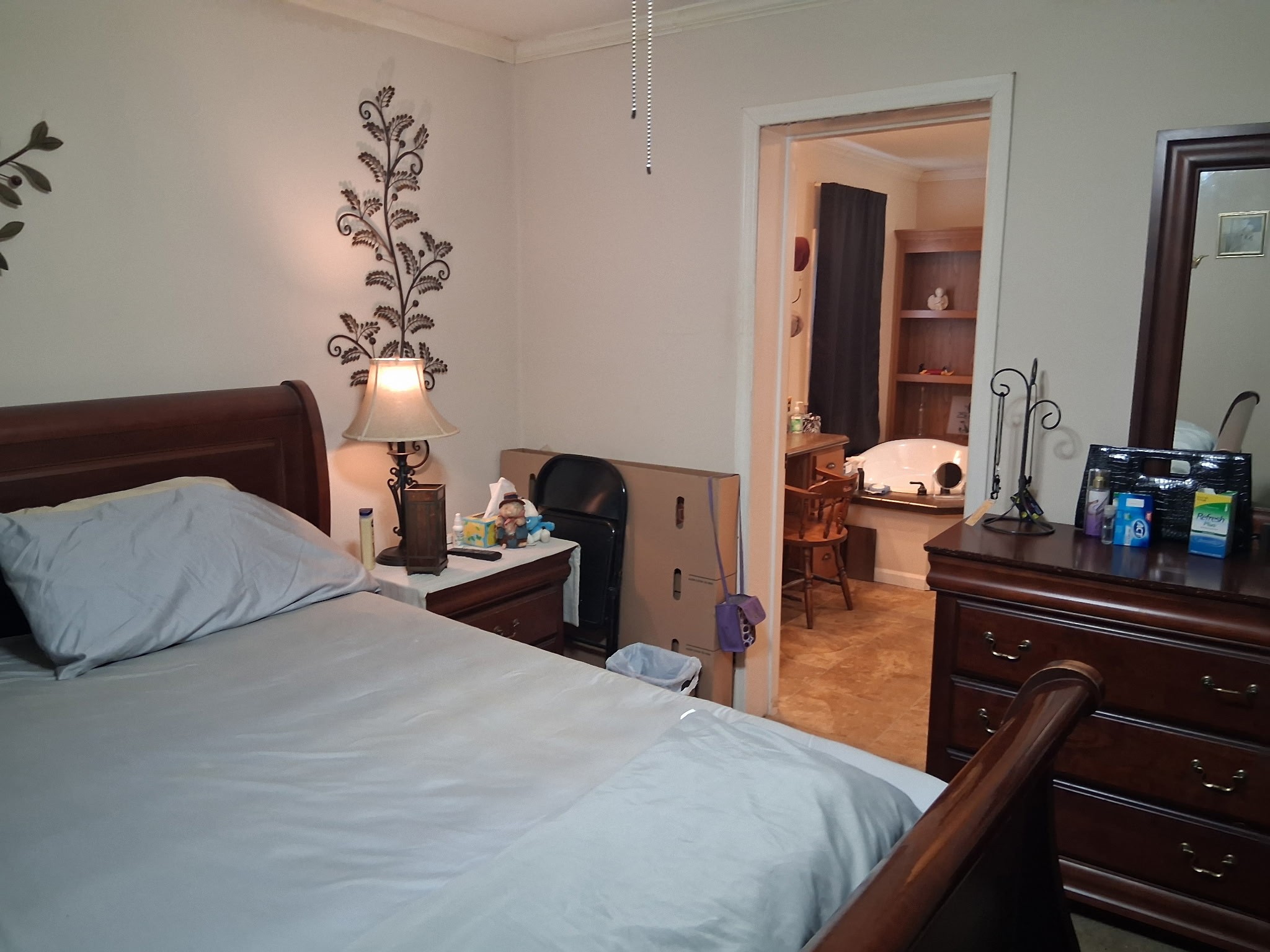 241 Greenfield Road Prospect, TN 38477 - Photo 22 of 32 a bedroom with a bed and wooden floor