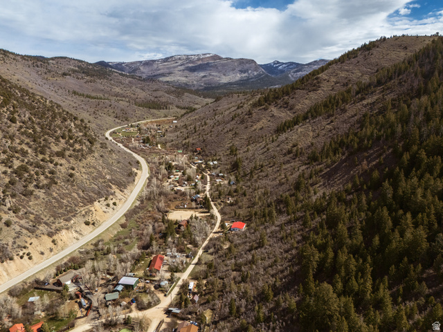 3902 Beaver Creek Road Kamas, UT 84036 - Photo 31 of 33 Aerial view of property, Mirror Lake highway, and canyon area