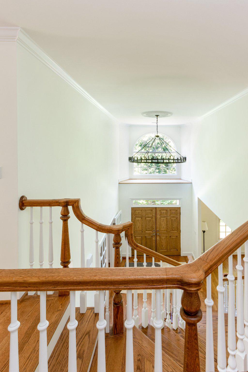 7009 Persimmon Tree Road Bethesda, MD 20817 - Photo 5 of 63 Grand Double-Height Entry Foyer, Palladian Window