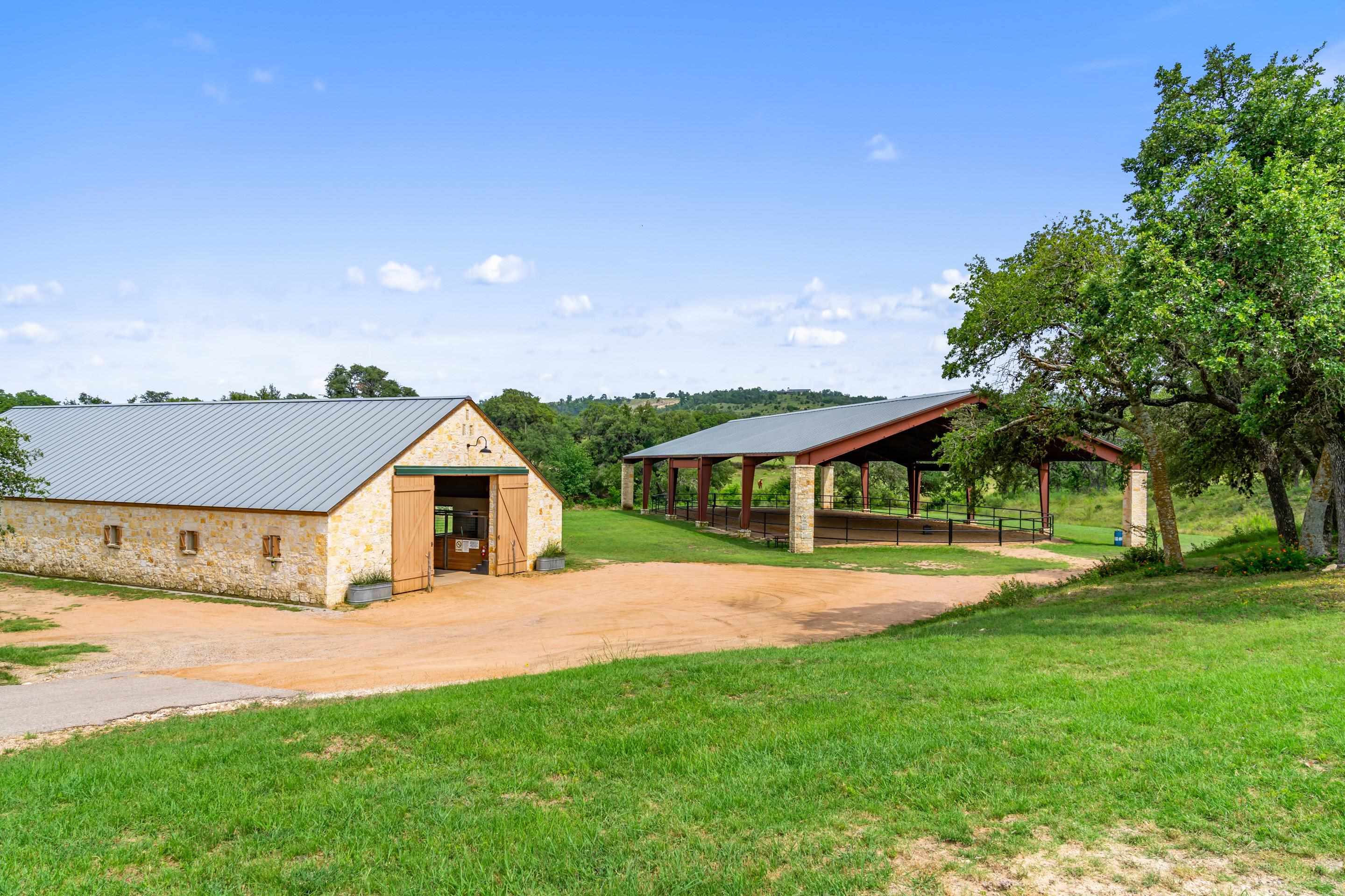 613 Cattle Creek Road Johnson City, TX 78636 - Photo 14 of 18 a front view of a house with a yard