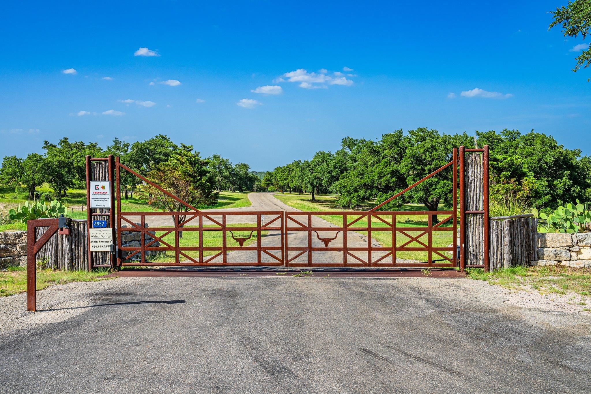 613 Cattle Creek Road Johnson City, TX 78636 - Photo 10 of 18 a view of outdoor space with a garden