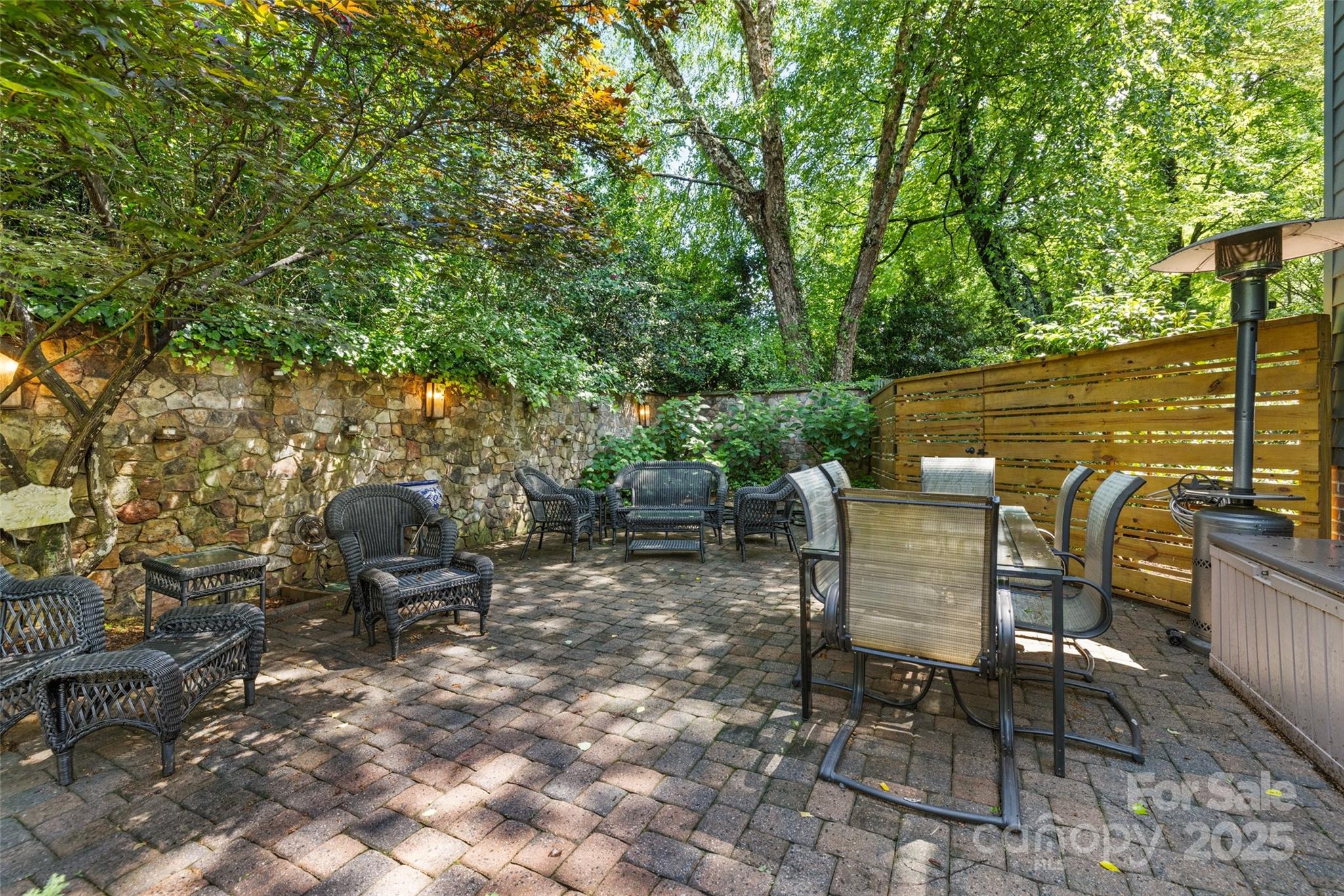 2329 Club Road Charlotte, NC 28205 - Photo 41 of 48 a view of a lounge chair and table in the outdoor space
