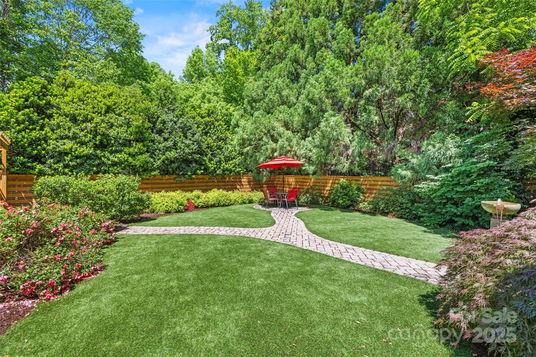 2329 Club Road Charlotte, NC 28205 - Photo 42 of 48 a view of a park with large trees